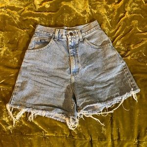 lee denim shorts